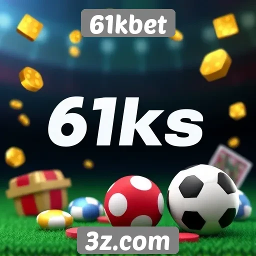 Variedade de jogos disponíveis no 61kbet